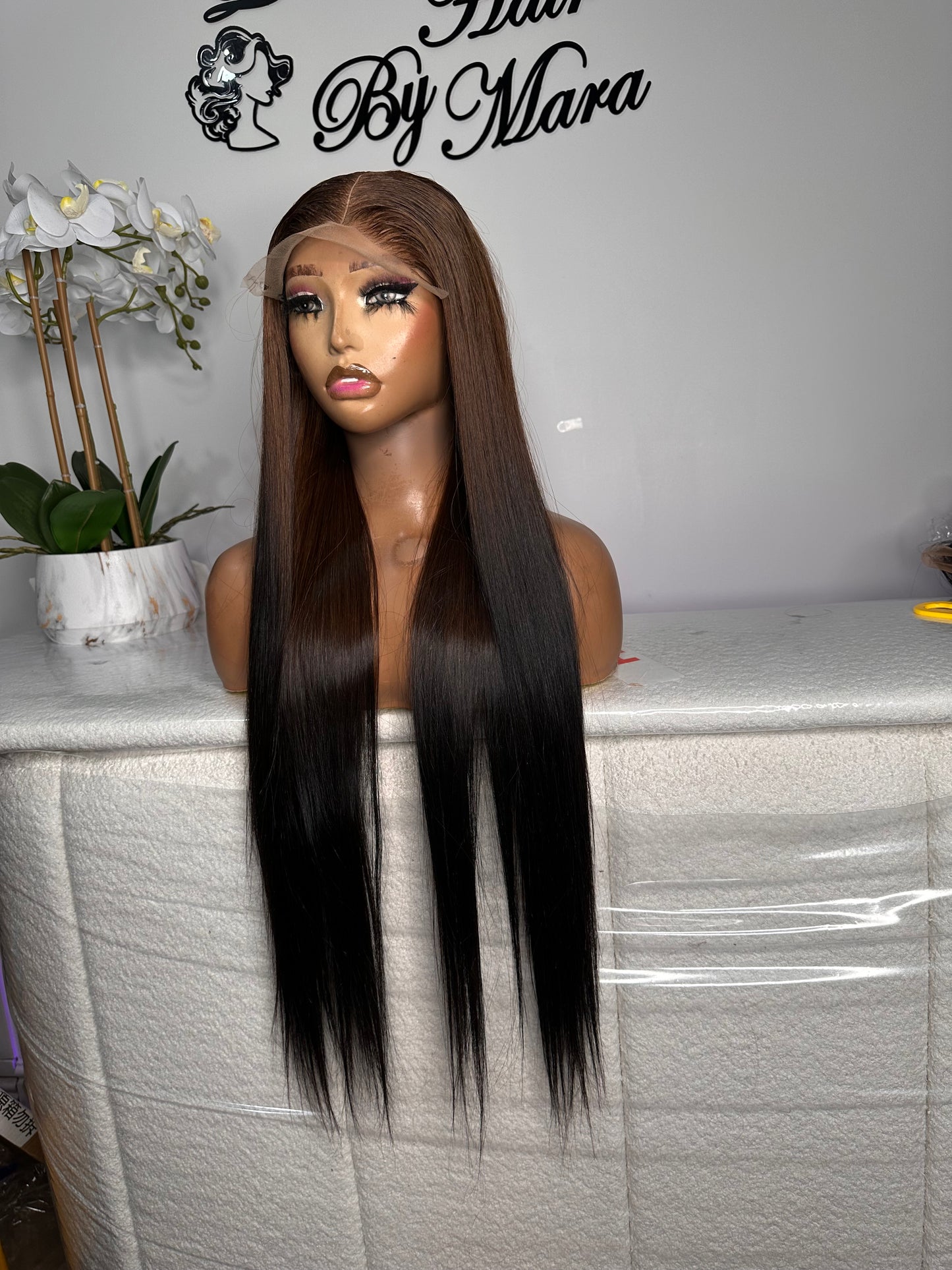26 inches SDD Vietnamese bone straight wig