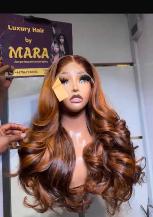 24 inches SDD Vietnamese bouncy unit, 400g with 5by5 closure.