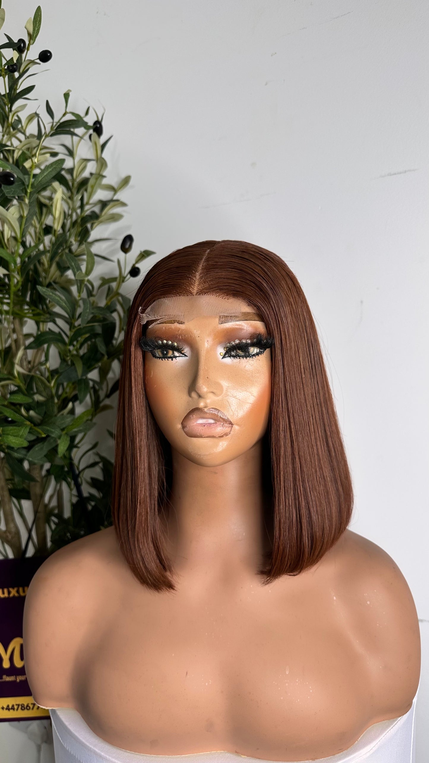 10 inches SDD Vietnamese bone straight, 240g density with 2by6 closure. 100% human hair. Hot chocolate