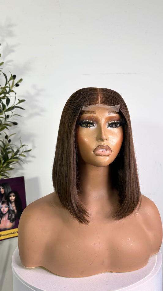 10 inches SDD Vietnamese bone straight, 240g density with 2by6 closure. 100% human hair. Brown sugar